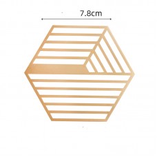 Geometric Pattern Tea Coaster & Saucer  Set