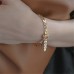 Zircon Bracelet Belt Buckle Chain
